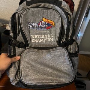 Allstar challenge national champion cheer bag/backpack